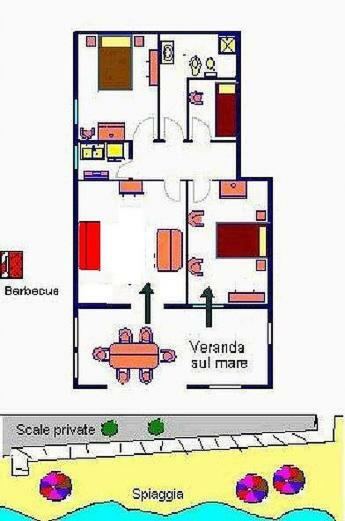 Villa Alabe - Waterfront Apartments In Bosa Porto Alabe